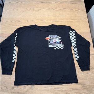 Hoonigan Black Long Sleeve Graphic Tee - Size XL